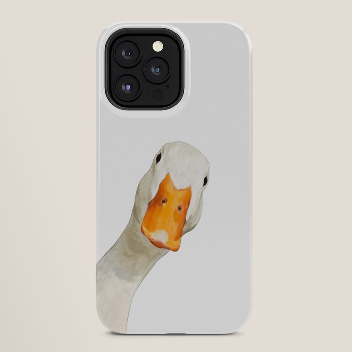 Sneaky White Duck iPhone Case Gallery Image 28