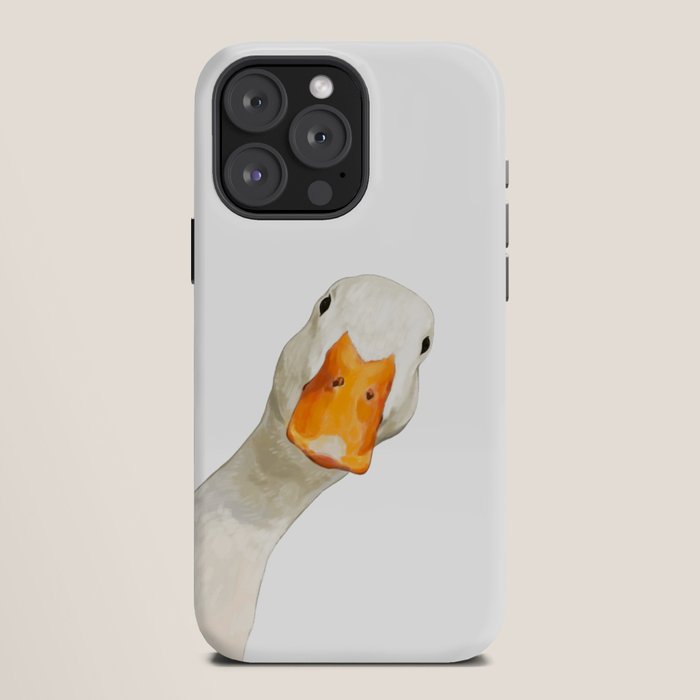 Sneaky White Duck iPhone Case Gallery Image 12