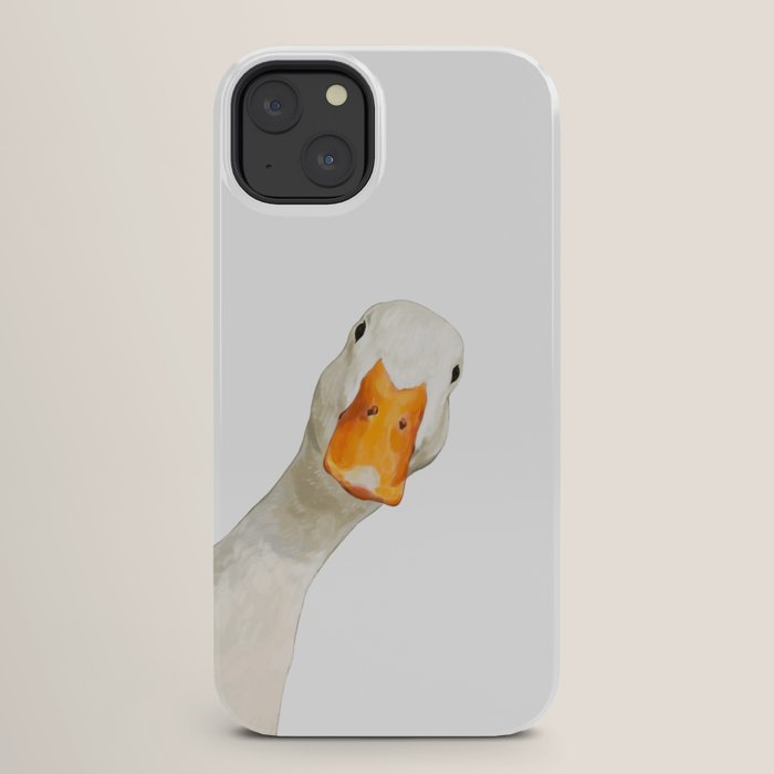 Sneaky White Duck iPhone Case Gallery Image 26