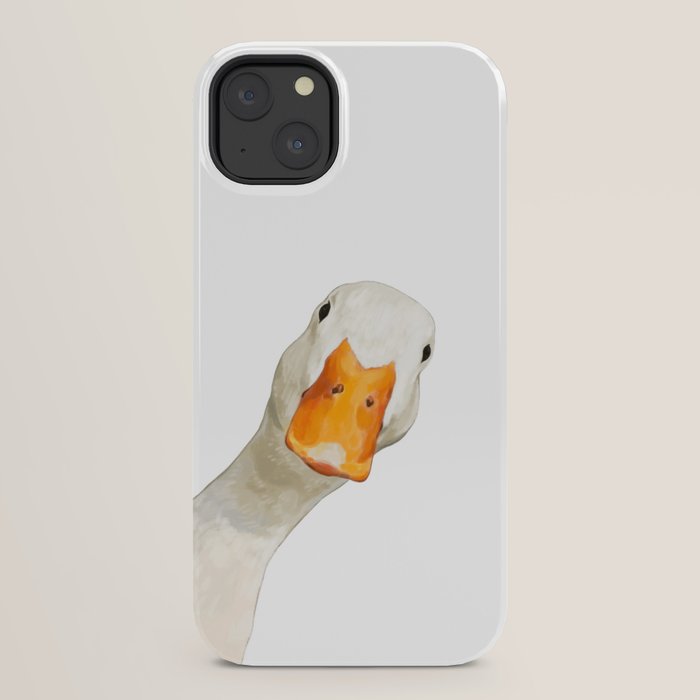 Sneaky White Duck iPhone Case Gallery Image 22