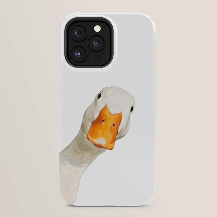 Sneaky White Duck iPhone Case Gallery Image 24