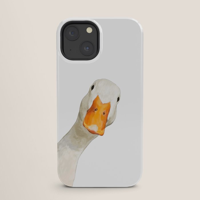 Sneaky White Duck iPhone Case Gallery Image 25