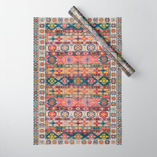 Bohemian Pattern Wrapping Paper Gallery Image 1