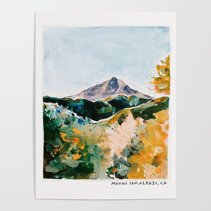 Mount Tam Marin County California Poster Gallery Image 4