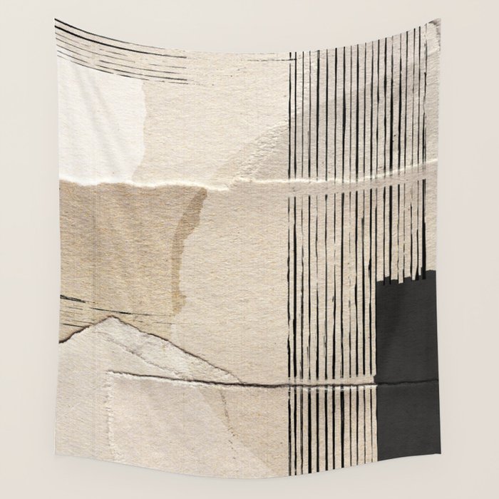 Paper Abstract Wall Tapestry Gallery Image 4
