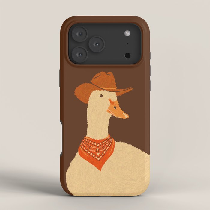 Bo The Cowboy Duck iPhone Case Gallery Image 4