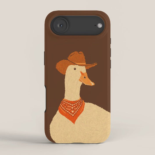Bo The Cowboy Duck iPhone Case Gallery Image 2