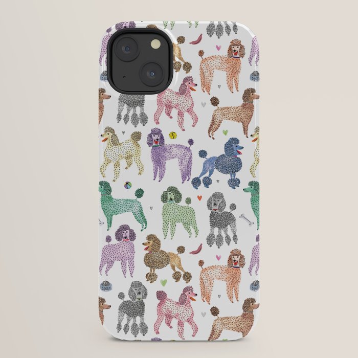 Poodles by Veronique de Jong iPhone Case Gallery Image 30