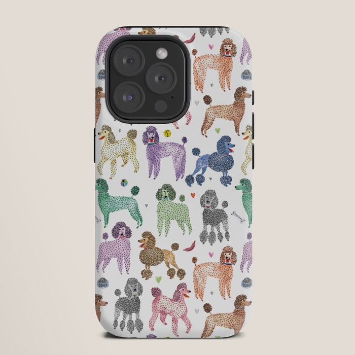 Poodles by Veronique de Jong iPhone Case Gallery Image 11