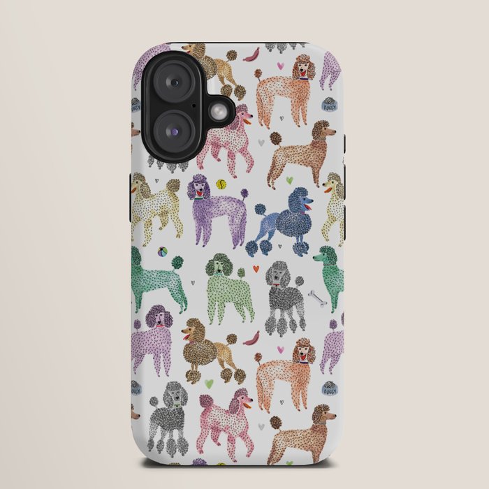 Poodles by Veronique de Jong iPhone Case Gallery Image 9