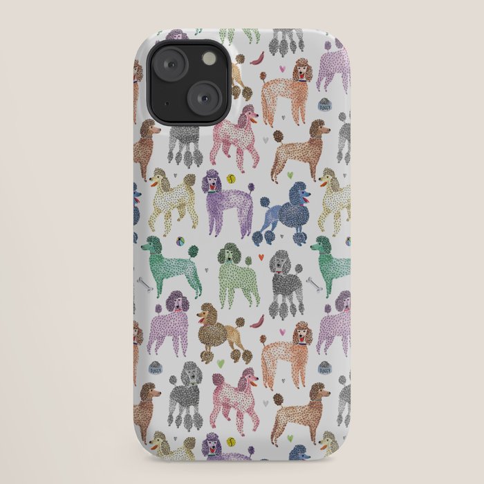 Poodles by Veronique de Jong iPhone Case Gallery Image 18