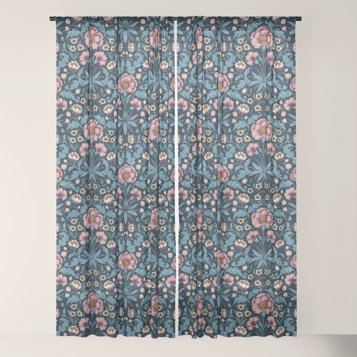 Romantic Botanica - Carnation Window Curtain Gallery Image 22
