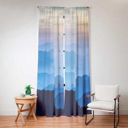 Mountains 11 Window Curtain Gallery Image 12