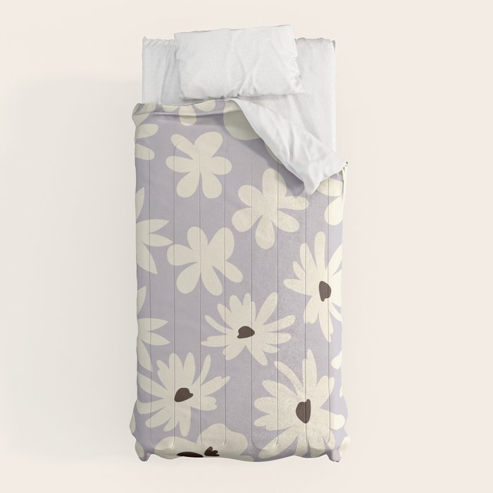 Flower market, Florence, Summer aesthetic Comforter Gallery Image 10