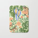 Monkeys and Parrots Bath Mat Gallery Image 1