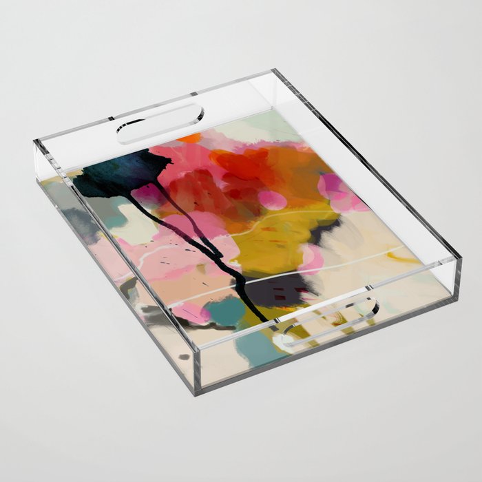 paysage abstract Acrylic Tray Gallery Image 1