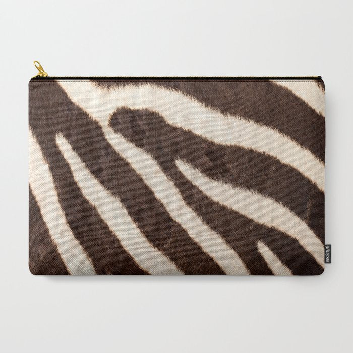 Zebra #decor #society6 #buyart Carry All Pouch Gallery Image 3