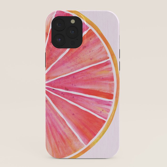 Sunny Grapefruit Watercolor iPhone Case Gallery Image 40