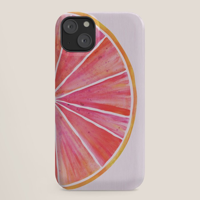 Sunny Grapefruit Watercolor iPhone Case Gallery Image 18