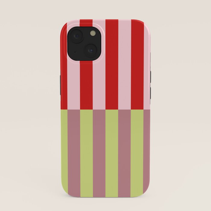 Bold colors stripes design iPhone Case Gallery Image 37