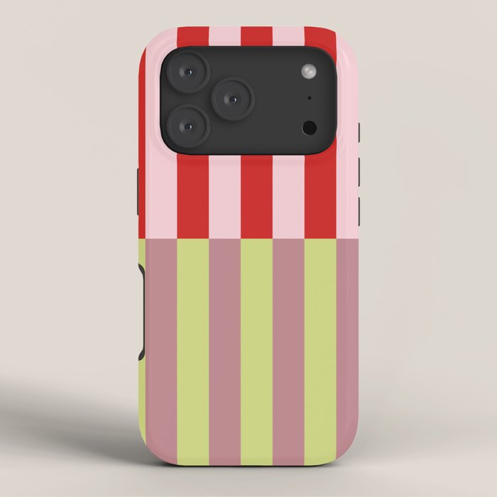 Bold colors stripes design iPhone Case Gallery Image 3