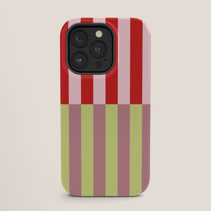 Bold colors stripes design iPhone Case Gallery Image 27