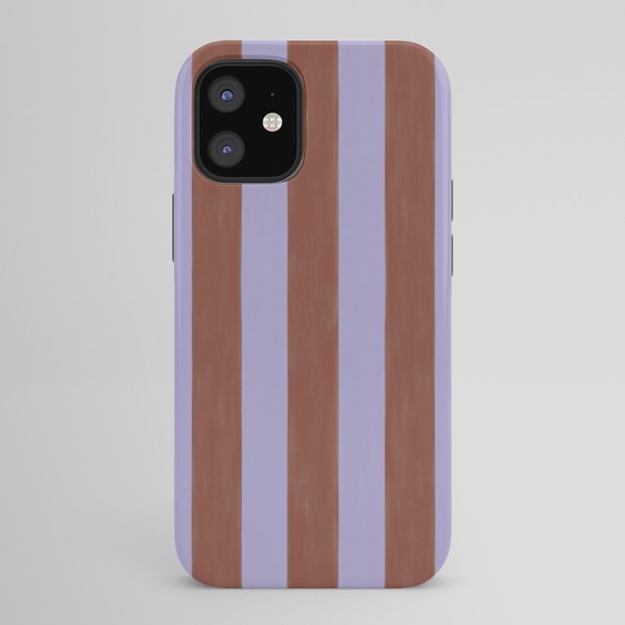wide stripe in cacao iPhone Case Gallery Image 42