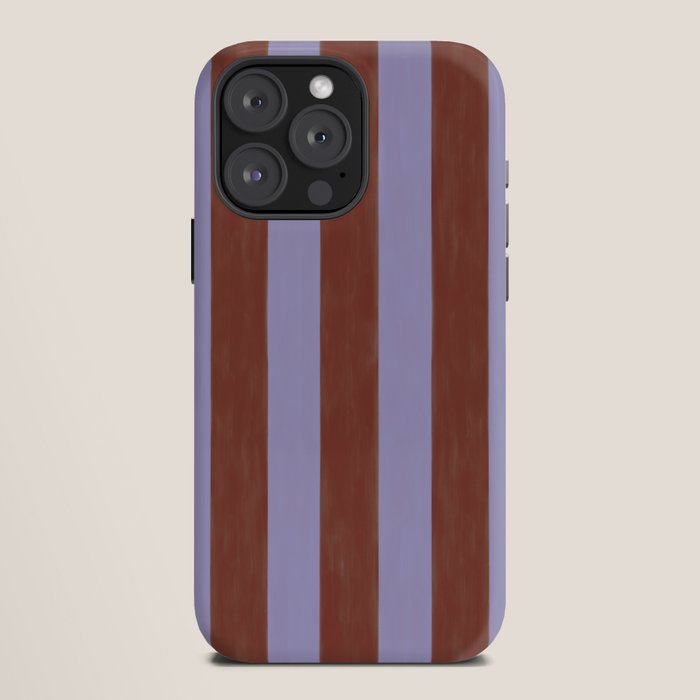 wide stripe in cacao iPhone Case Gallery Image 12