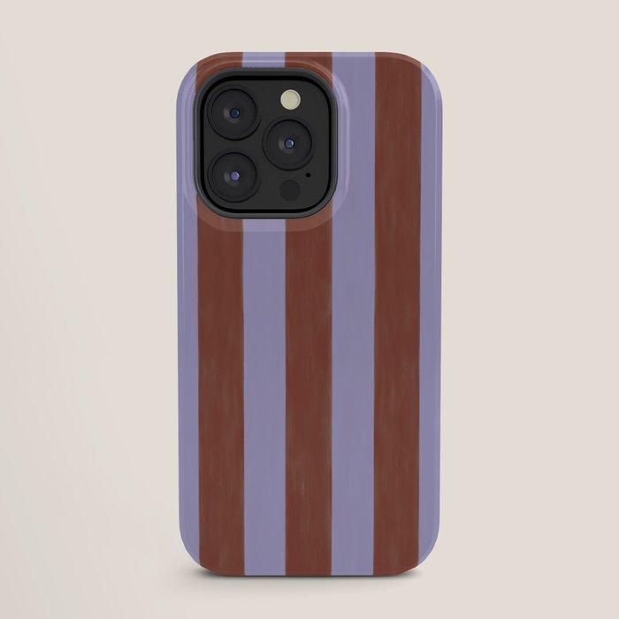 wide stripe in cacao iPhone Case Gallery Image 27