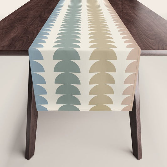 Maude Pattern- Vintage Multicolor Table Runner Gallery Image 1