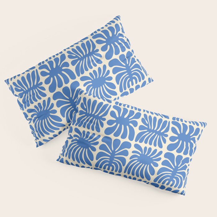 Abstract organic nature plant leaf pattern Pillow Sham Gallery Image 2