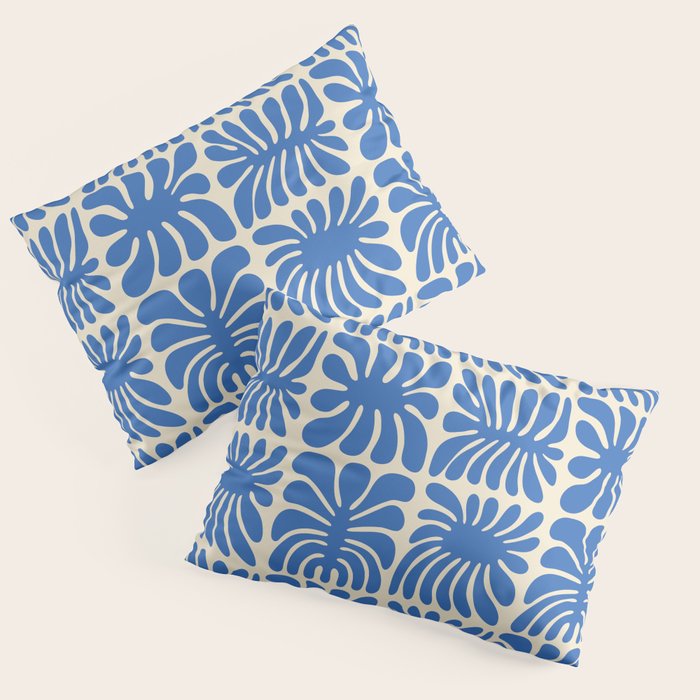 Abstract organic nature plant leaf pattern Pillow Sham Gallery Image 3