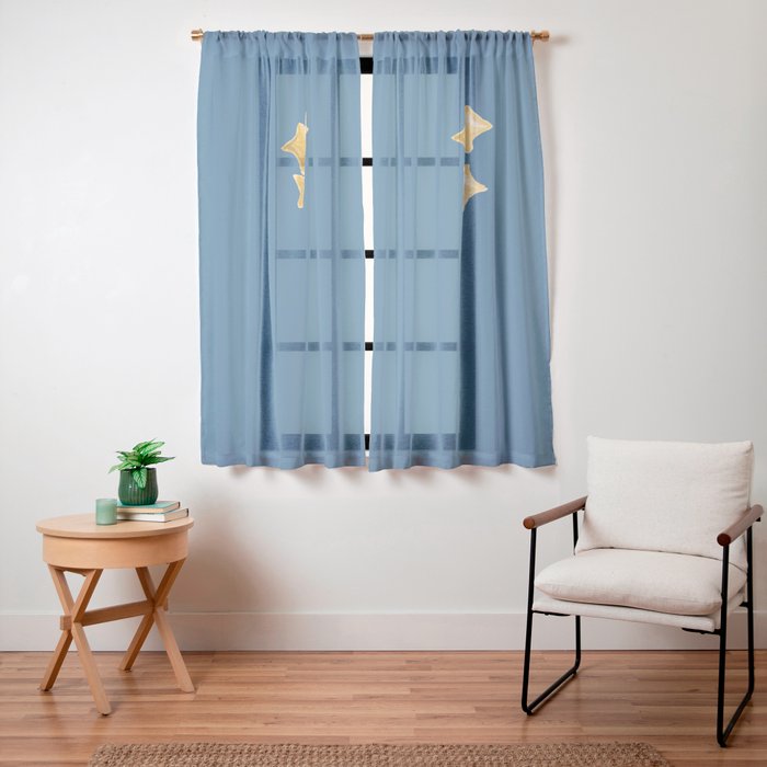 Astronaut's dream Window Curtain Gallery Image 23