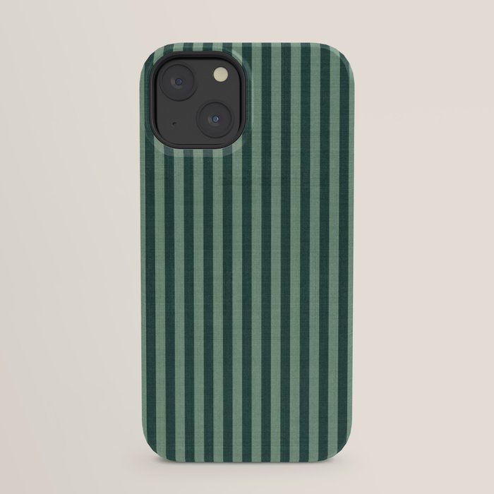 Pinstripe in Green iPhone Case Gallery Image 21
