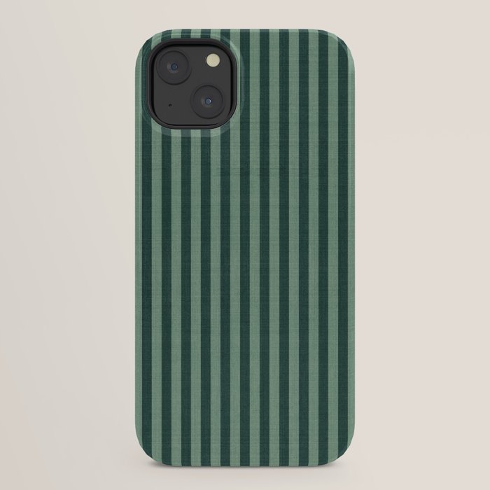 Pinstripe in Green iPhone Case Gallery Image 30