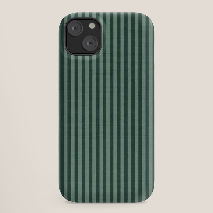 Pinstripe in Green iPhone Case Gallery Image 18