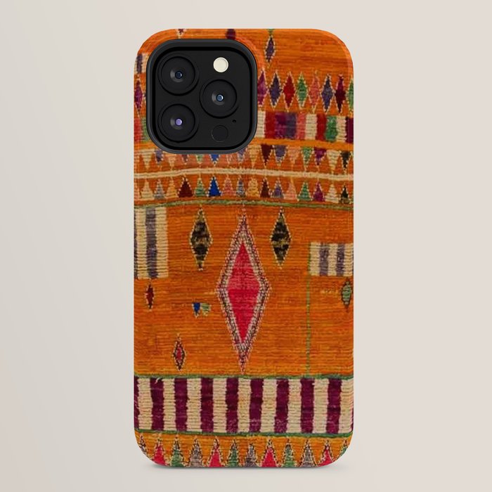 Orange Traditional Moroccan Design iPhone Case Gallery Image 32