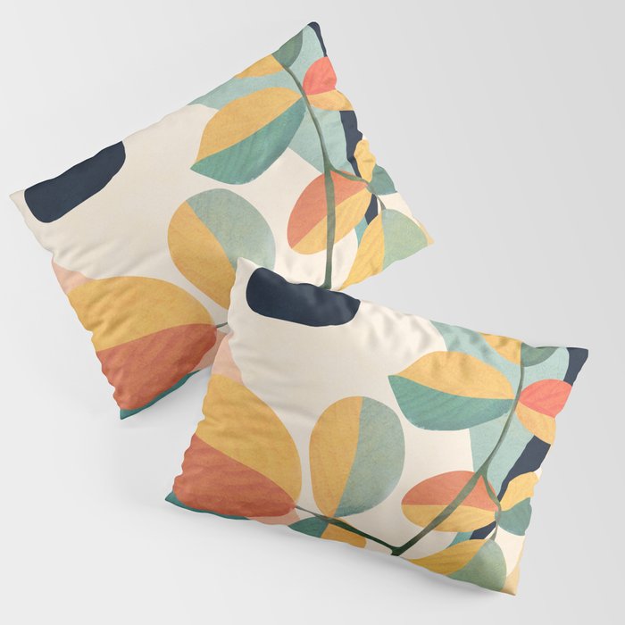 Colorful Branching Out 26 Pillow Sham Gallery Image 3