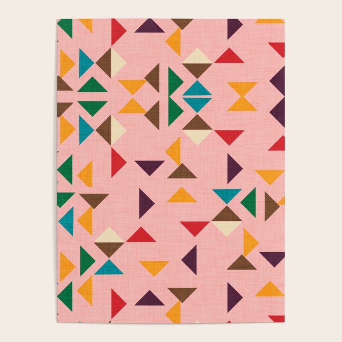 Triangle mod pink Poster Gallery Image 1