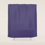 Lavender Purple Solid Color Shower Curtain Gallery Image 1