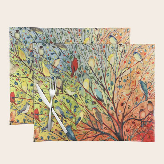 27 Birds Placemat Gallery Image 1