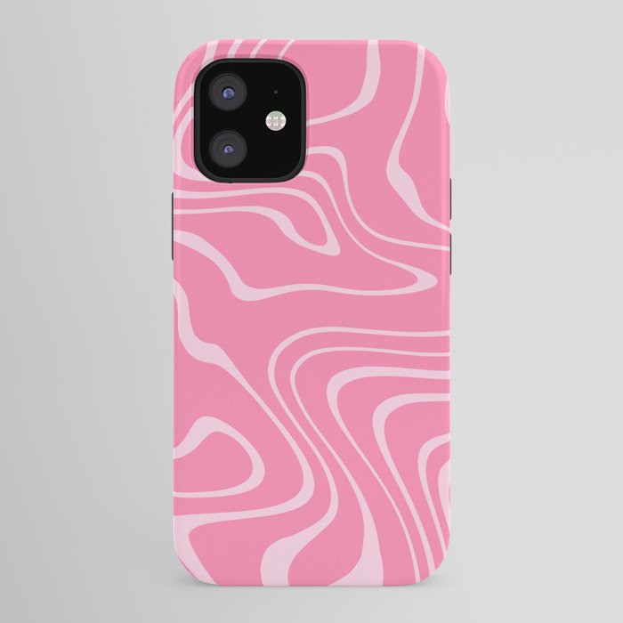 Pink Abstract Swirl Pattern iPhone Case Gallery Image 41