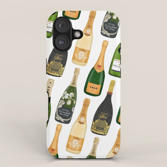 Champagne Bottles iPhone Case Gallery Image 1