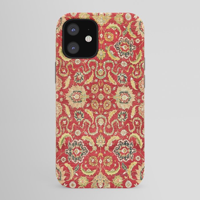 Isphahan Antique Central Persian Rug Print iPhone Case Gallery Image 41