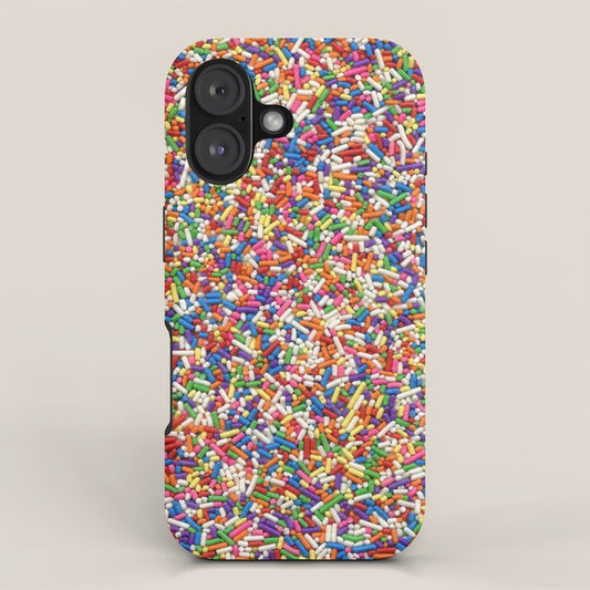 Rainbow Sprinkles iPhone Case Gallery Image 1