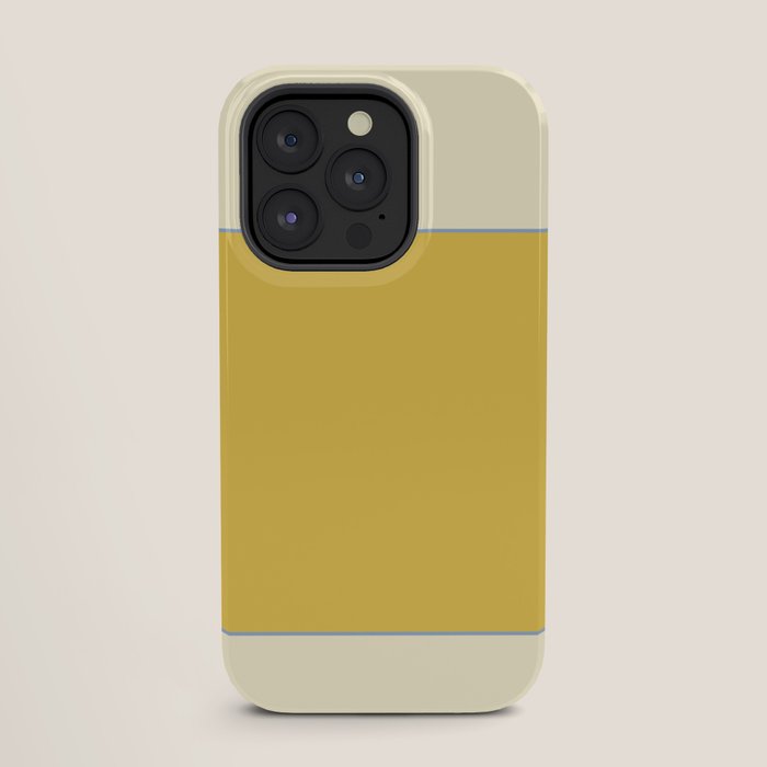 Sunshine Yellow Color Block Warm Vintage iPhone Case Gallery Image 27