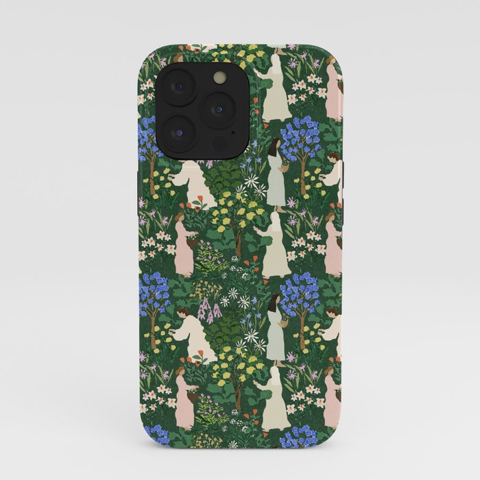 Ladies working in the garden iPhone Case Gallery Image 39