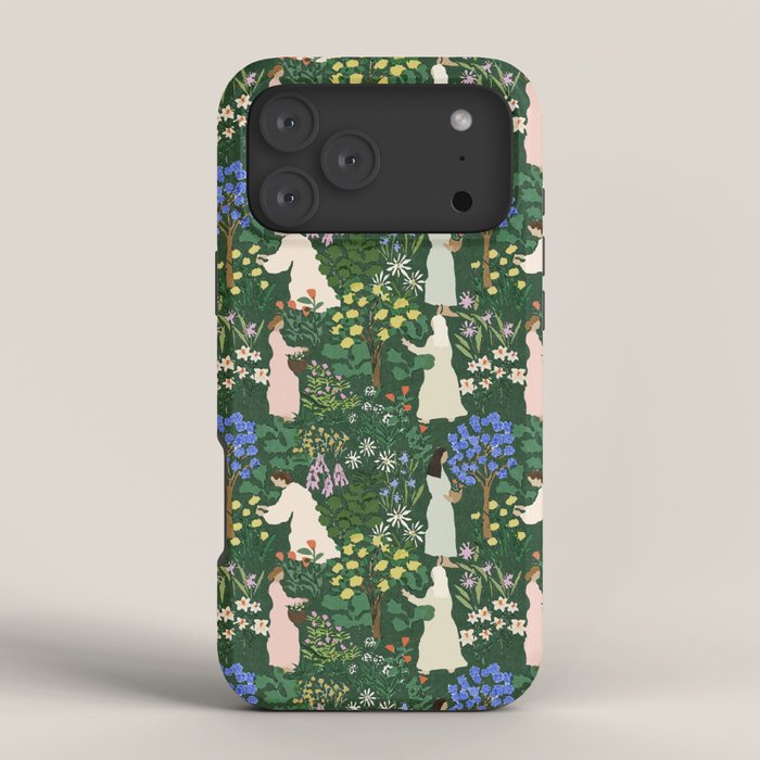 Ladies working in the garden iPhone Case Gallery Image 4