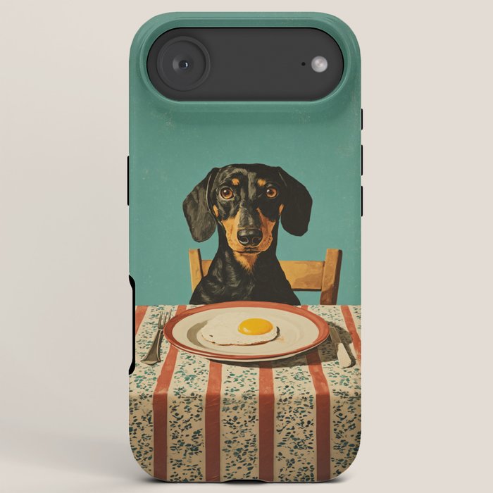 Dachshund Waiting For Breakfast iPhone Case Gallery Image 6