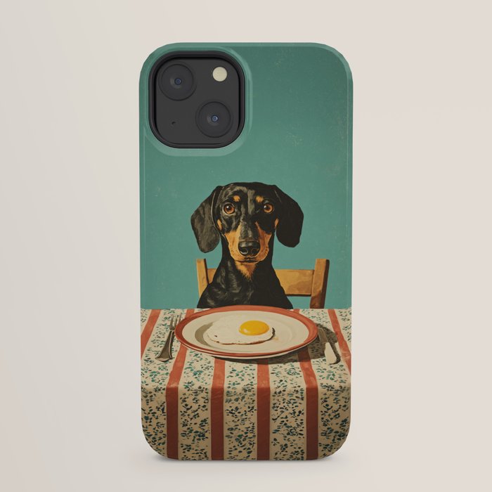 Dachshund Waiting For Breakfast iPhone Case Gallery Image 29